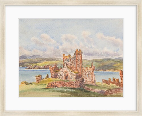 Peel Castle by Georgina Gore Currie