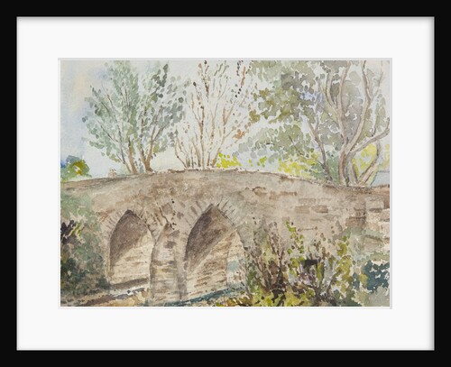 Monk's Bridge, Rushen Abbey by Lucy Emma Lynam