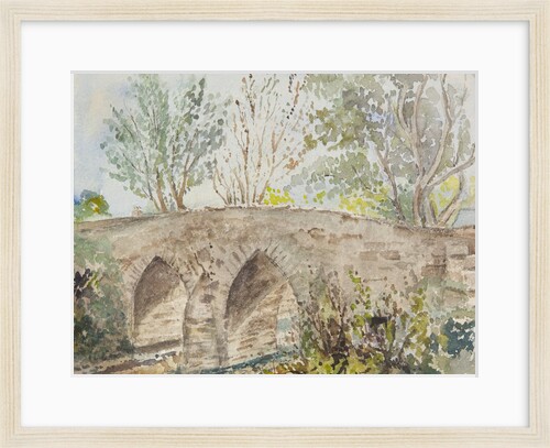 Monk's Bridge, Rushen Abbey by Lucy Emma Lynam