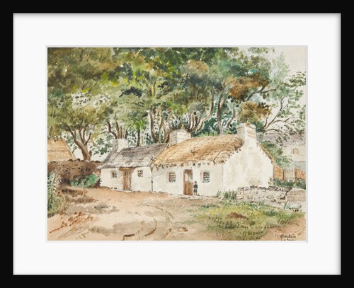 Onchan opposite Vicarage by Lucy Emma Lynam