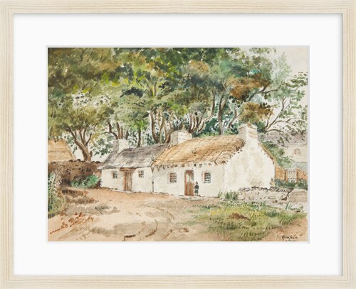 Onchan opposite Vicarage by Lucy Emma Lynam