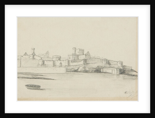 Peel Castle Isle of Man by Lucy Emma Lynam