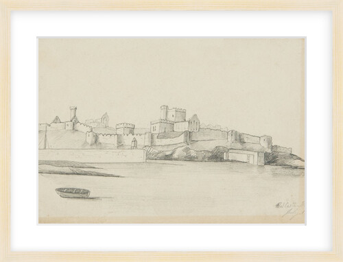 Peel Castle Isle of Man by Lucy Emma Lynam