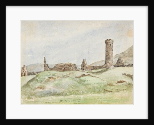 St Patrick's Church, Peel Castle by Lucy Emma Lynam