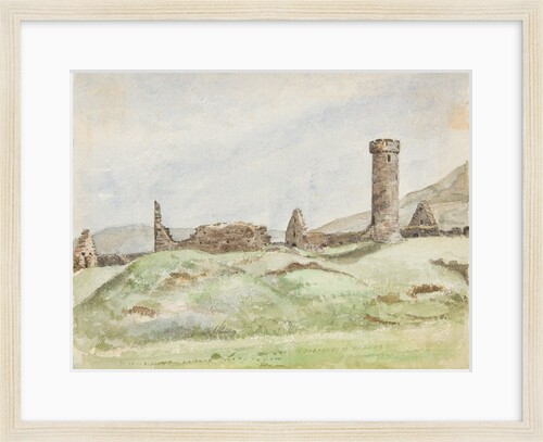 St Patrick's Church, Peel Castle by Lucy Emma Lynam