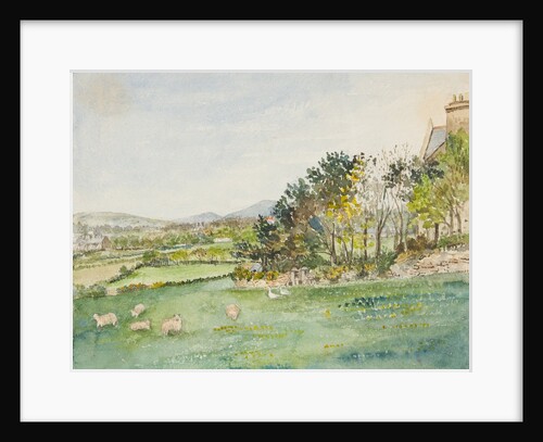 View from Onchan Vicarage by Lucy Emma Lynam