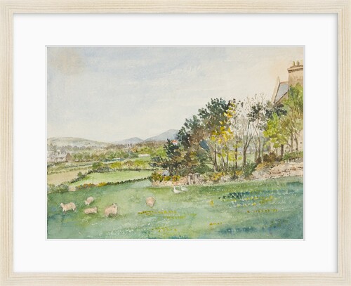 View from Onchan Vicarage by Lucy Emma Lynam