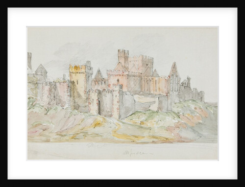 St Germain's Cathedral from the old pier by R. H. Froude