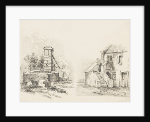 Castletown and Water Pump by John Flower