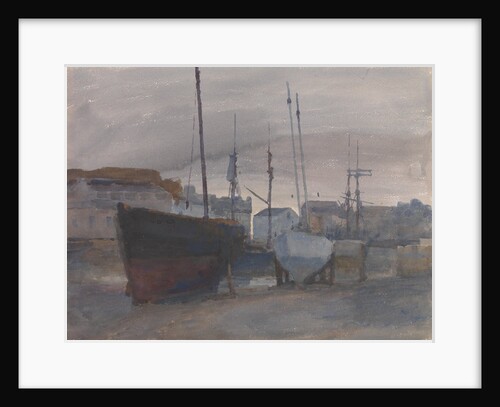 Low Tide, Inner Harbour, Castletown by Archibald Knox