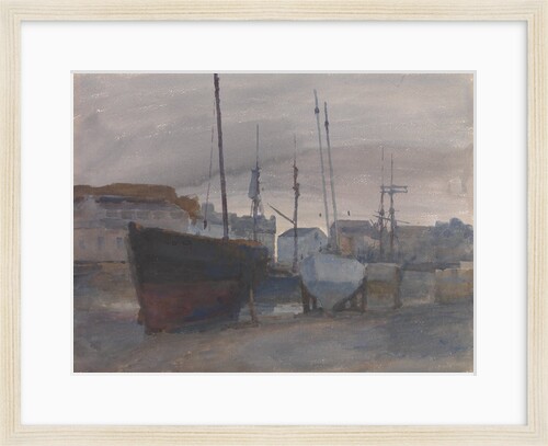 Low Tide, Inner Harbour, Castletown by Archibald Knox