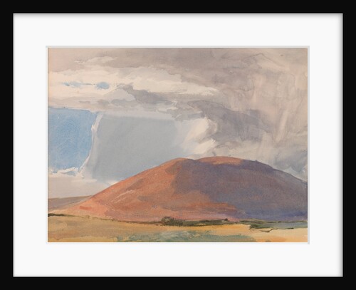 Greeba Mountain: Sunlight and Rain Storm by Archibald Knox