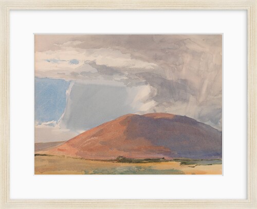Greeba Mountain: Sunlight and Rain Storm by Archibald Knox
