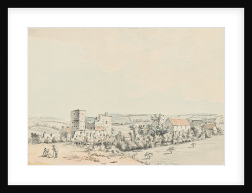 Remains of Balasalla Abbey by Moses Griffith