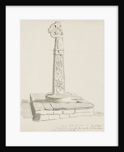 Cross in Kirk Braddan, Isle of Man by Moses Griffith