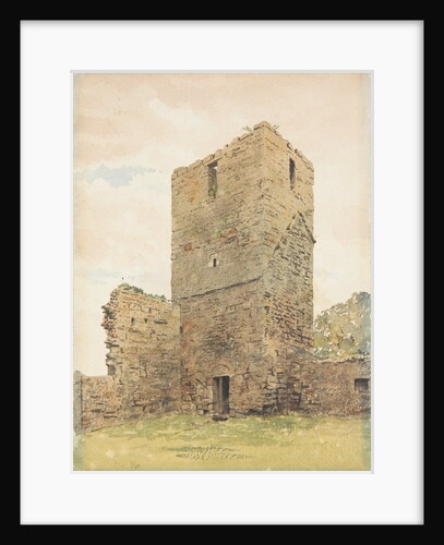 Rushen Abbey, Church Tower, Isle of Man by Henry Dryden
