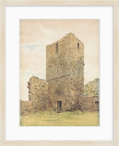 Rushen Abbey, Church Tower, Isle of Man by Henry Dryden