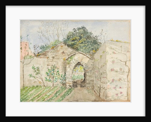 Archway at Rushen Abbey, Isle of Man by Henry Dryden