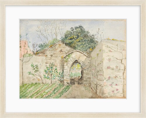 Archway at Rushen Abbey, Isle of Man by Henry Dryden