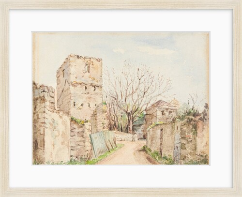 Rushen Abbey - General View by Henry Dryden