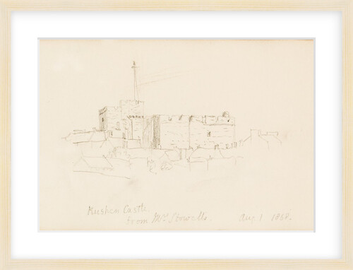 Rushen Castle from Mrs Stowell's by Unknown