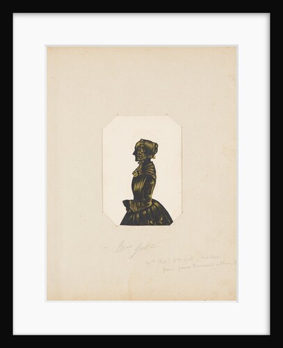 Mrs Gill, wife of Reverend William Gill of Malew by Unknown
