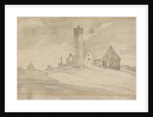 Round Tower and Armoury, Peel Castle by R. H. Froude