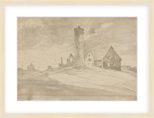 Round Tower and Armoury, Peel Castle by R. H. Froude