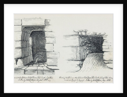 The Guard Room, Peel Castle by Will Latham