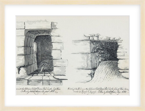 The Guard Room, Peel Castle by Will Latham