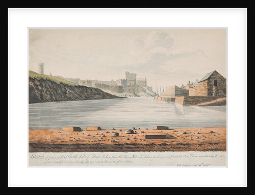 Peel Castle from the Inner Harbour by Will Latham
