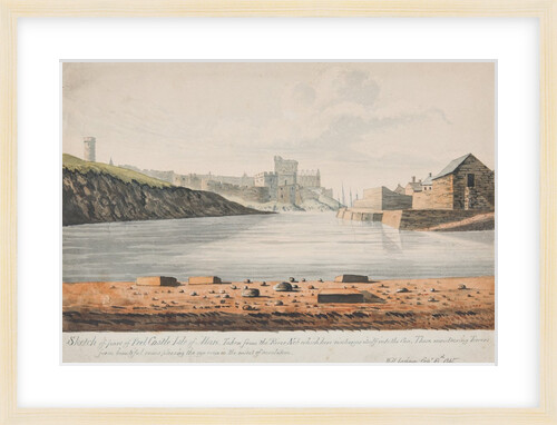 Peel Castle from the Inner Harbour by Will Latham