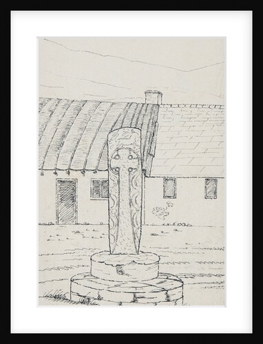 Cross Slab at Kirk Michael by Will Latham