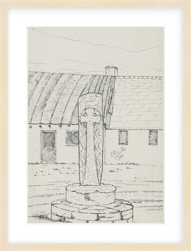 Cross Slab at Kirk Michael by Will Latham