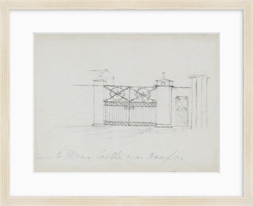 Gates of the Castle Mona by Will Latham