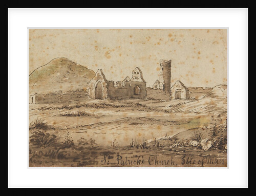 St Patricks Church, Peel Castle, Isle of Man by Unknown