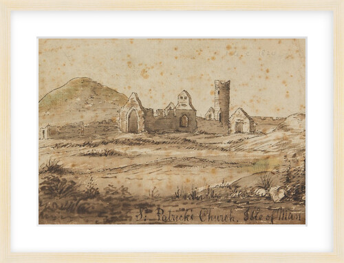 St Patricks Church, Peel Castle, Isle of Man by Unknown