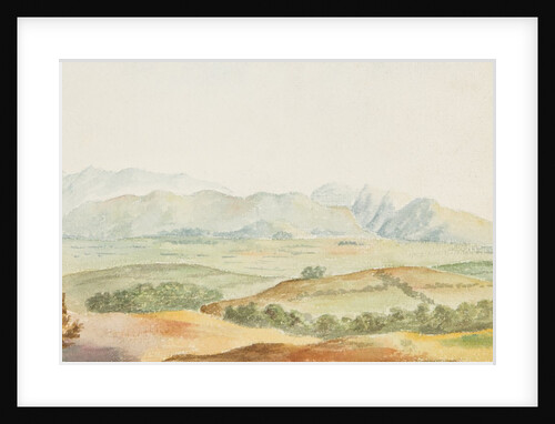 The Hills from the North, Isle of Man by Henry Read Wellbye