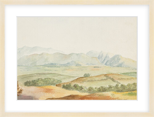 The Hills from the North, Isle of Man by Henry Read Wellbye