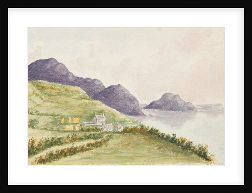 South West  - the Calf in the Distance by Henry Read Wellbye