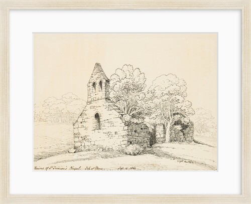 Ruins Of St Trinians Chapel by J. W.