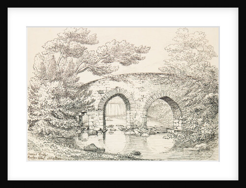 Crossag Bridge, Rushen Abbey, Isle of Man by J. W.