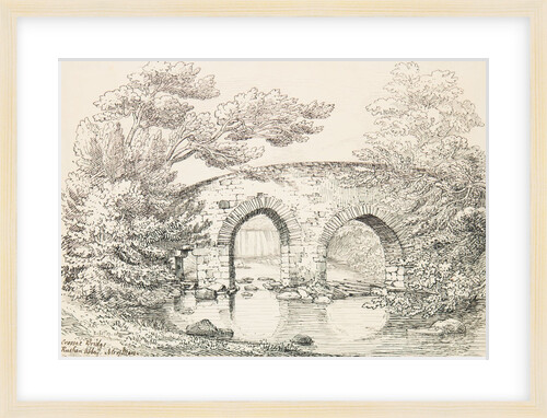 Crossag Bridge, Rushen Abbey, Isle of Man by J. W.