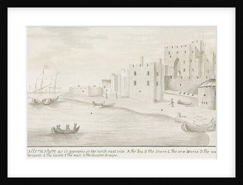 Castle Rushen as it appeares on the north east side by Daniel King