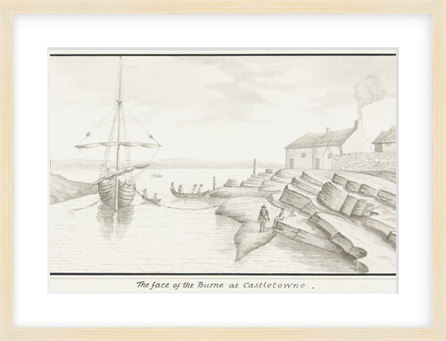 The Face of the Burne at Castletowne by Daniel King