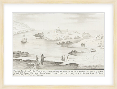 The Landskipp of Derbie Fort by Daniel King