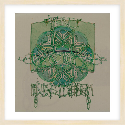 To the virtue of His coming to the judgement of Doom, The Deer's Cry (St Patrick's Hymn) by Archibald Knox