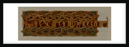 In hope of ressurection for reward, The Deer's Cry (St Patrick's Hymn) by Archibald Knox