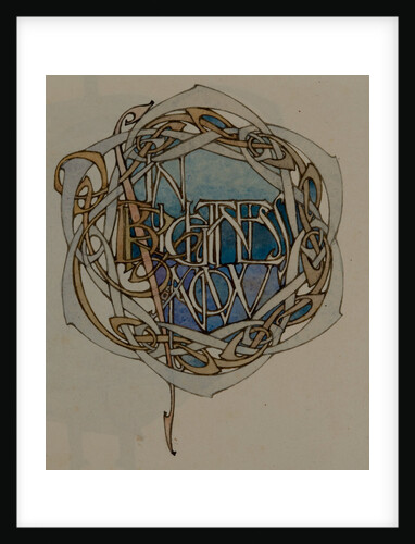 In brightness of snow, The Deer's Cry (St Patrick's Hymn) by Archibald Knox
