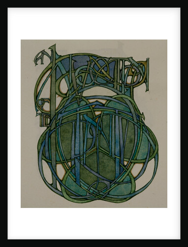 An invocation of the Trinity, The Deer's Cry (St Patrick's Hymn) by Archibald Knox